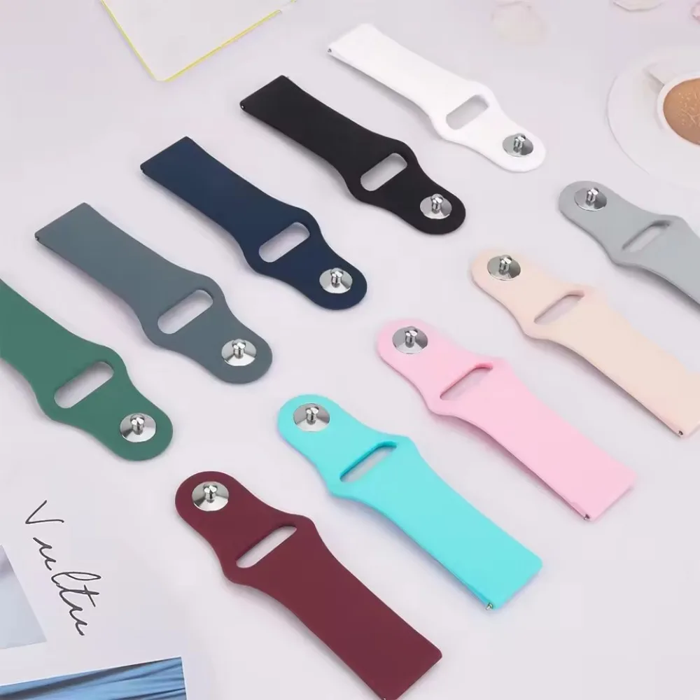 High-End Quality Silicone Strap - Soft Wristband in Multiple Sizes