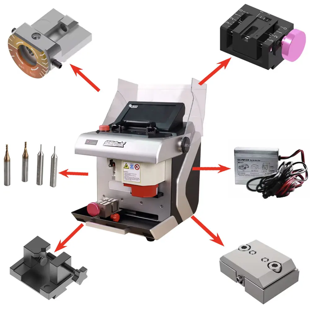 KUKAI SEC-X Automatic Car Key Making Laser Key Cutting Machine SEC X 5 ...