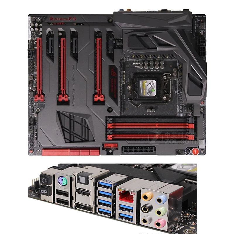Scheda Madre Intel Z97 Maximus Vii Formula M7F Usata Scheda Madre Desktop Originale Lga1150 Lga 1150 Ddr3 32Gb Usb2.0 Usb3.0 Sata3