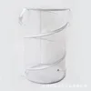 Large Oxford Foldable Dirty Cloth Basket Convenient Floor standing Mesh Breathable Handheld Cloth Foldable Storage Basket 4