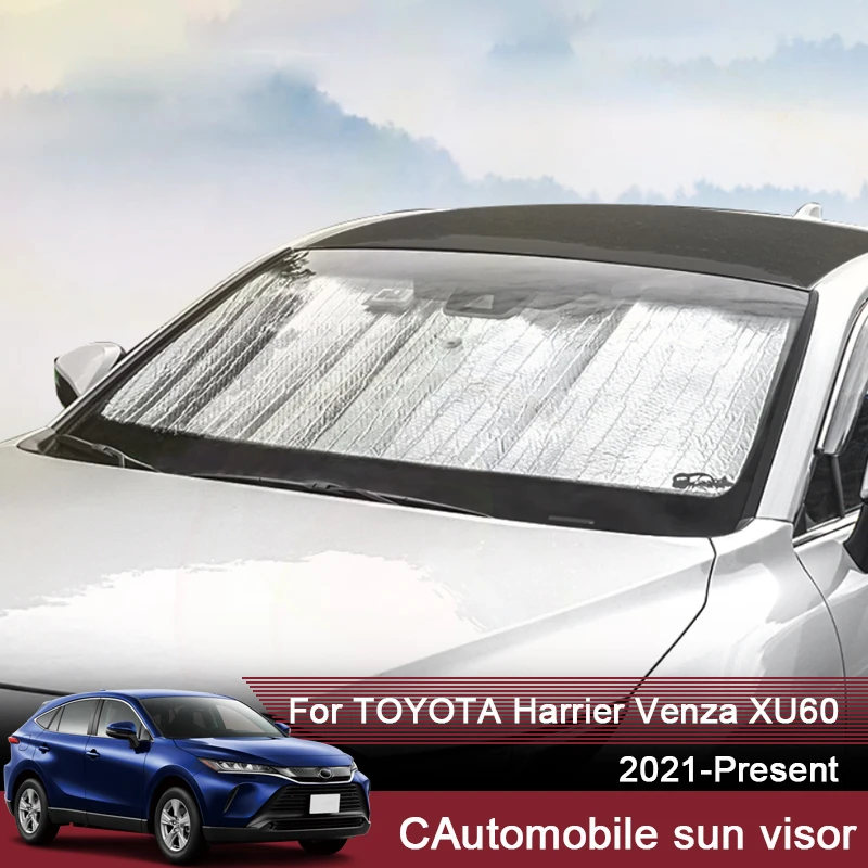 

Car Sunshades UV Protection For Toyota Harrier Venza XU60 2021-2026Window Curtain Sun Shade Visor Windshield Protector Accessory
