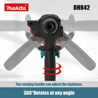 Marteau perforateur rotatif Makita DHR242 18V d'origine, faible vibration, 13,5 m/s², fonctionnement confortable pour les longues sessions de perçage 3