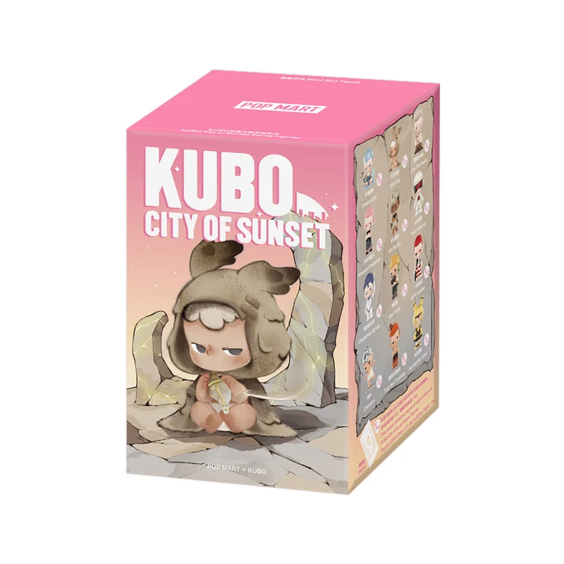 POP MART KUBO City of Sunset Series Figures 1PC/12PCS Blind