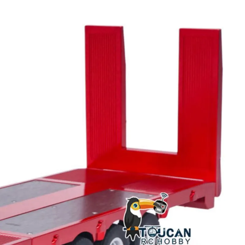 Semi-remorque plateau 3 essieux 1/18 pour HUINA 1501 RC