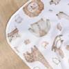 Kangobaby #My Soft Life# New Design 100% Polyester Cotton-like Fibre Baby Swaddle Blanket Newborn Wrap Size 100x100cm 2