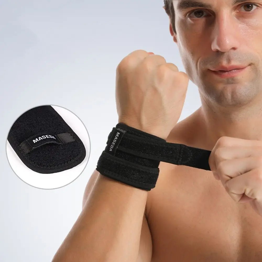 

Nylon Wrist Band Sports Safety Black Pink Sportswear Wrist Guard Training Hand Bands Sprain Protection