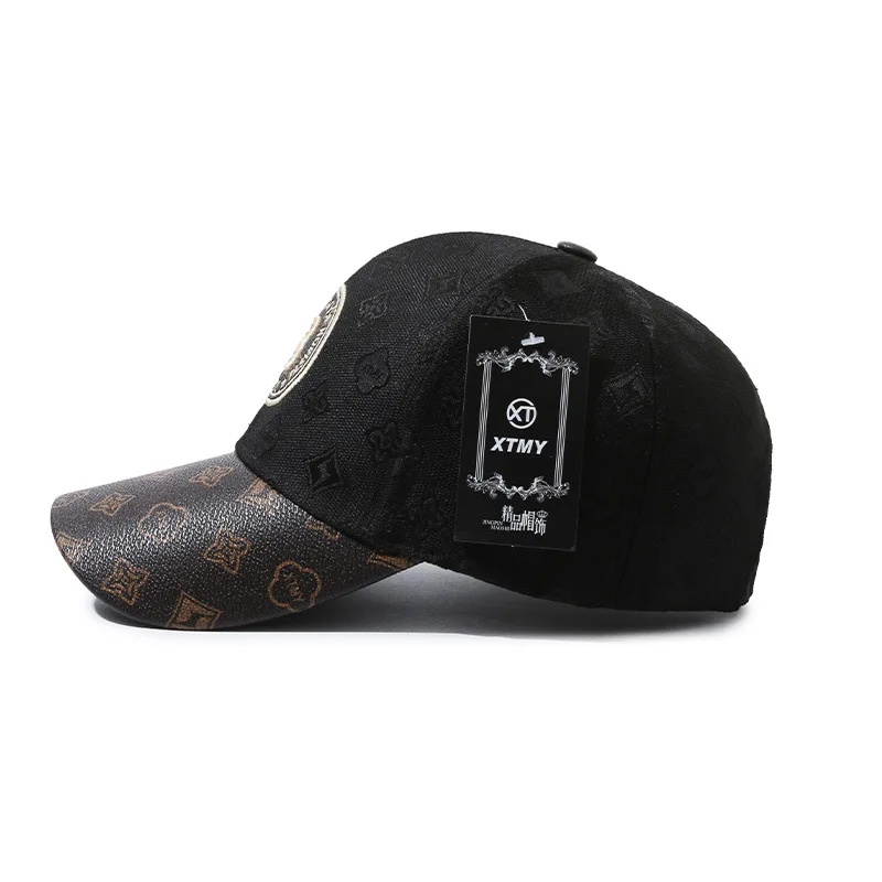 Summer High Quality Fashion Cotton Breathable Baseball Hat Snapback Letter Embroidery Face-Slimming Outdoor Cap for Women/Men 2