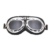 Windproof Retro Motorcycle Goggles Glasses Vintage Moto Classic Goggles for Pilot Style Steampunk ATV Bike Copper Helmet 2