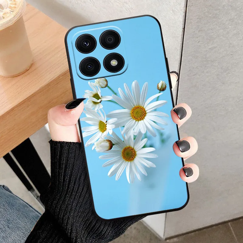 Premium Silicone Soft TPU Phone Case Cover for Huawei Honor X8A - 6.7'' Coque Shell Bumper