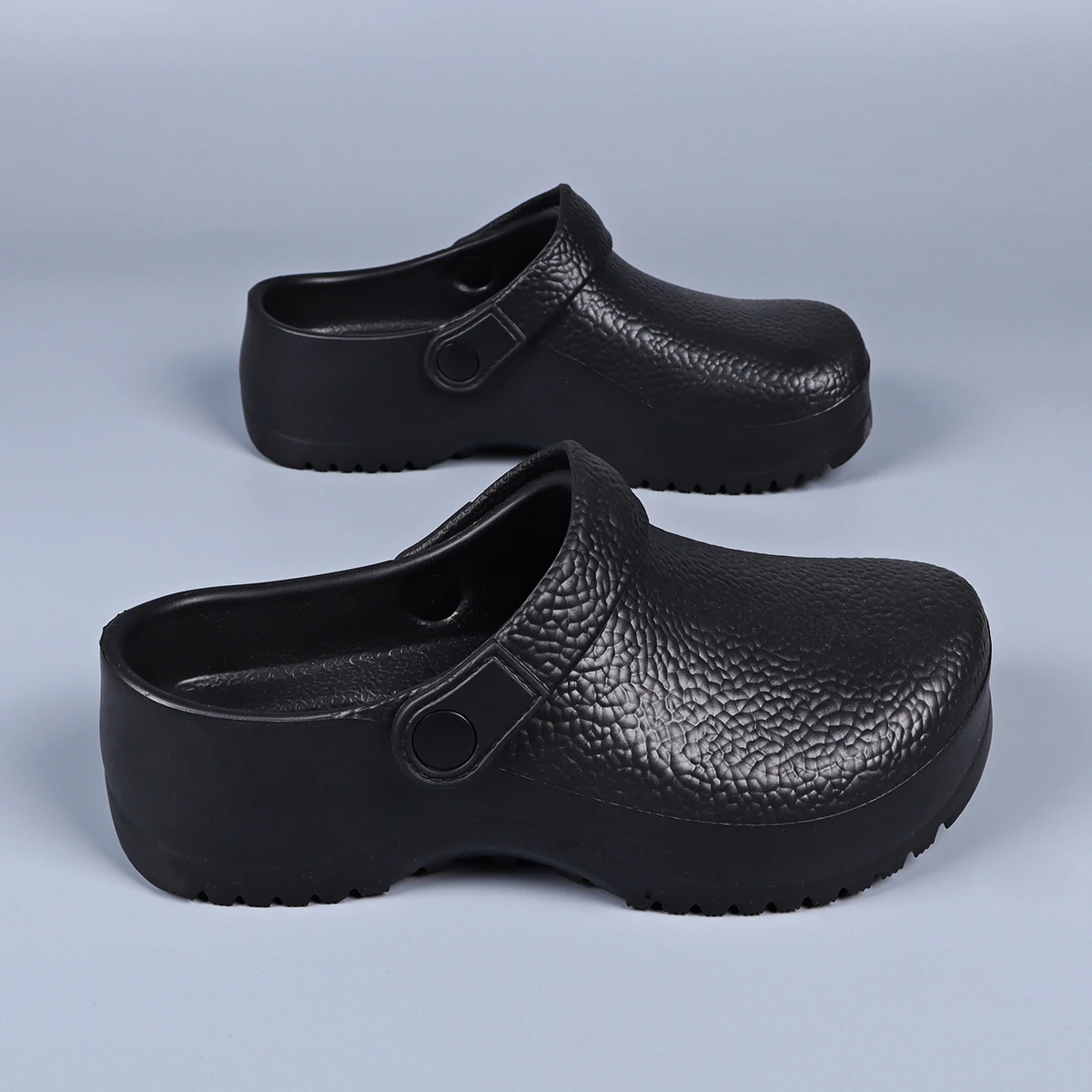 Unisexowe klapki EVA na plażę, damskie sandały - antypoślizgowe, lekkie buty robocze dla szefów kuchni, pielęgniarek, do użytku w kuchni.