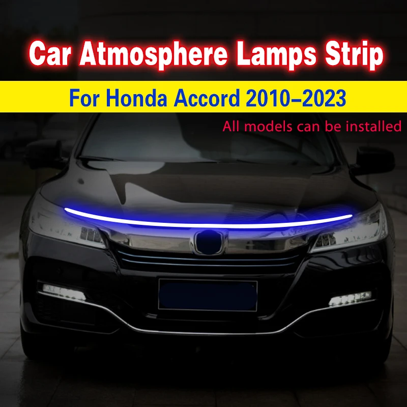 

Car Atmosphere Lamps Strip for Honda Accord Universal Auto Waterproof Flexible Decorative Ambient Lamp Car Daytime Running Light