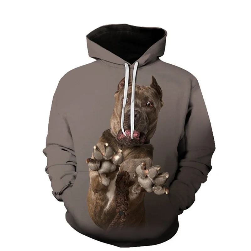 Cute Dog Colorful Fashion Style 3D Printed Hoodies Unisex Pullovers Hoodie Casual Street Top Tracksuit