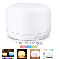 300ml Aromatherapy Oil Diffuser with 7-Color Light, Timer-Adjustable Fog Mode Setting，300ML humidifier 1