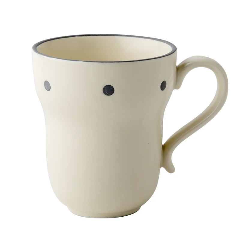 

Matte mug ceramic cups milk cups drinking cups coffee cups slightly flawed.