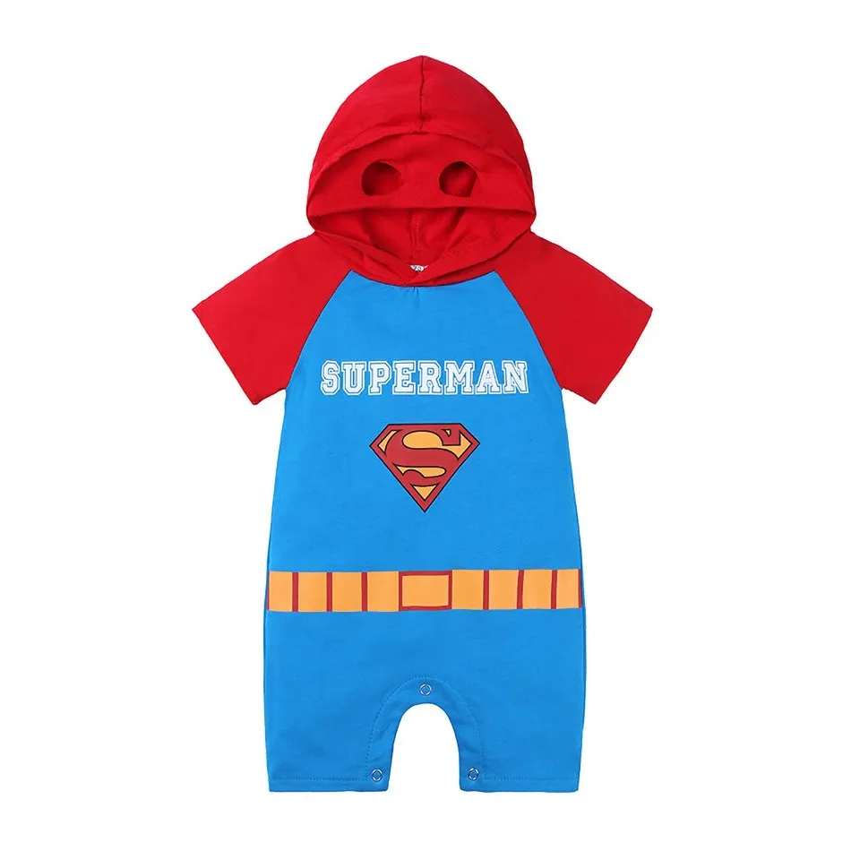 Baby Halloween Costume Newborn Baby Boy Girl Romper Jumpsuit Infant Cartoon Print Jumpsuit Baby Clothes 3 6 9 12 18 24 Months 3