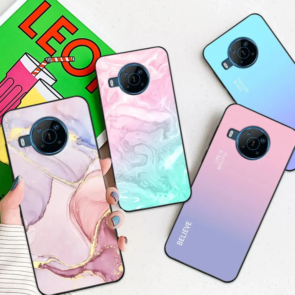 Elegant Marble TPU Silicone Phone Case - Soft, Stylish Back Cover & Protective Bumper