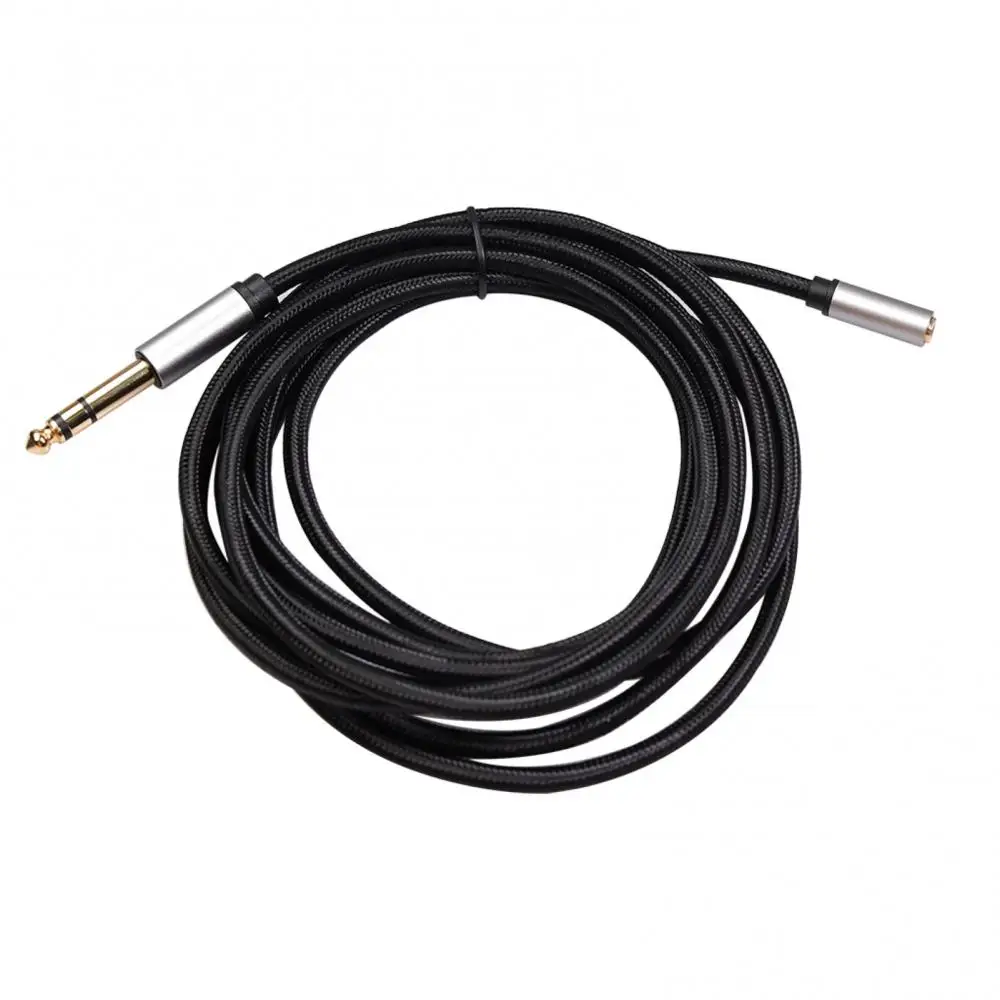 цена 6.35mm 1/4 Male To 3.5mm 1/8 Female Audio Cable For Amplifier/Guitar/Piano/Phone