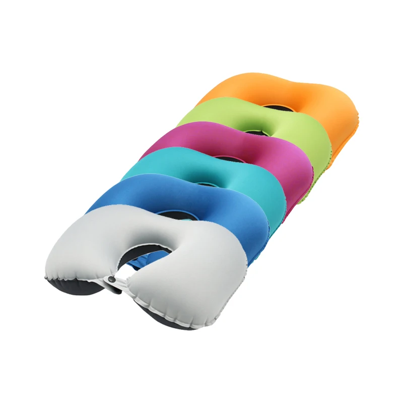 Inflatable Neck Pillow for Travel, Inflatable Travel Pillow for Airplane, Neck Air Pillow, Travel Neck Support 6