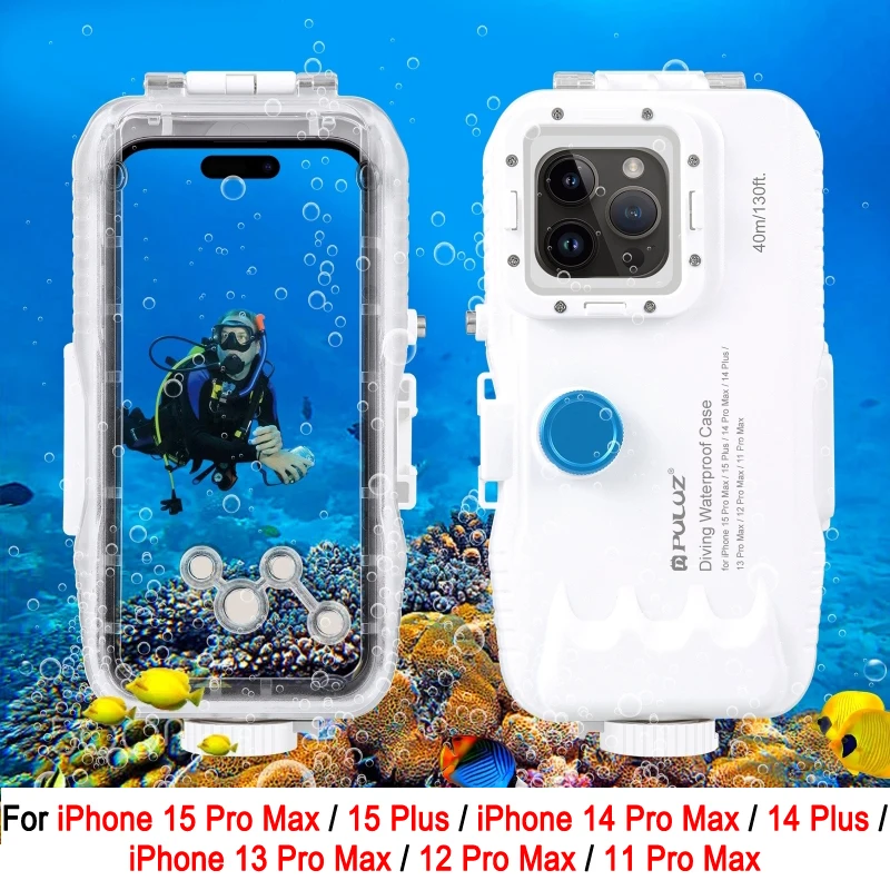 SHELLBOX Underwater Waterproof Phone Case Diving Cover For IPhone 15/14/13/12/11, Samsung Galaxy, Up To 6.9 SHELLBOX Underwater Waterproof Phone Case Diving Cover For IPhone 15/14/13/12/11, Samsung Galaxy, Up To 6.9