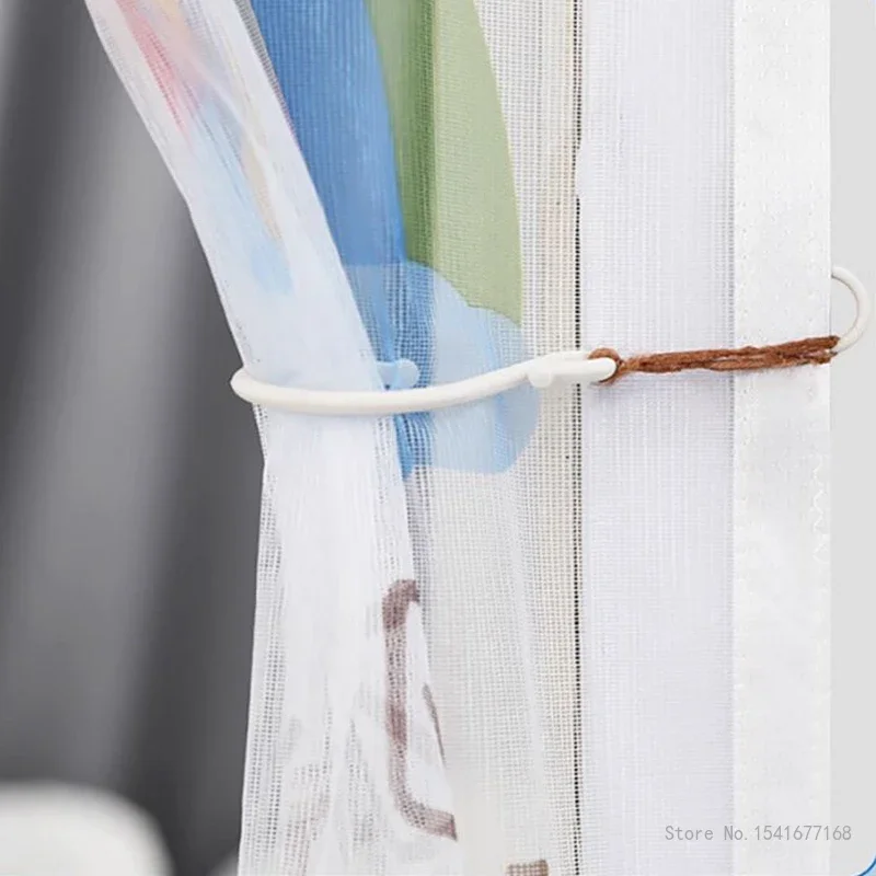 Cartoon Magnetic Screen Door Curtain, Anti Insect Fly Bug Curtains, Automatic Closing Mesh, Anti Mosquito, Summer