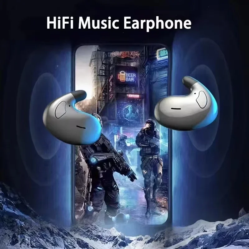 Xiaomi Wireless Sports Bluetooth Headset TWS Binaural Invisible Sleep In-Ear Mini Noise Canceling Painless Talking Headset 3