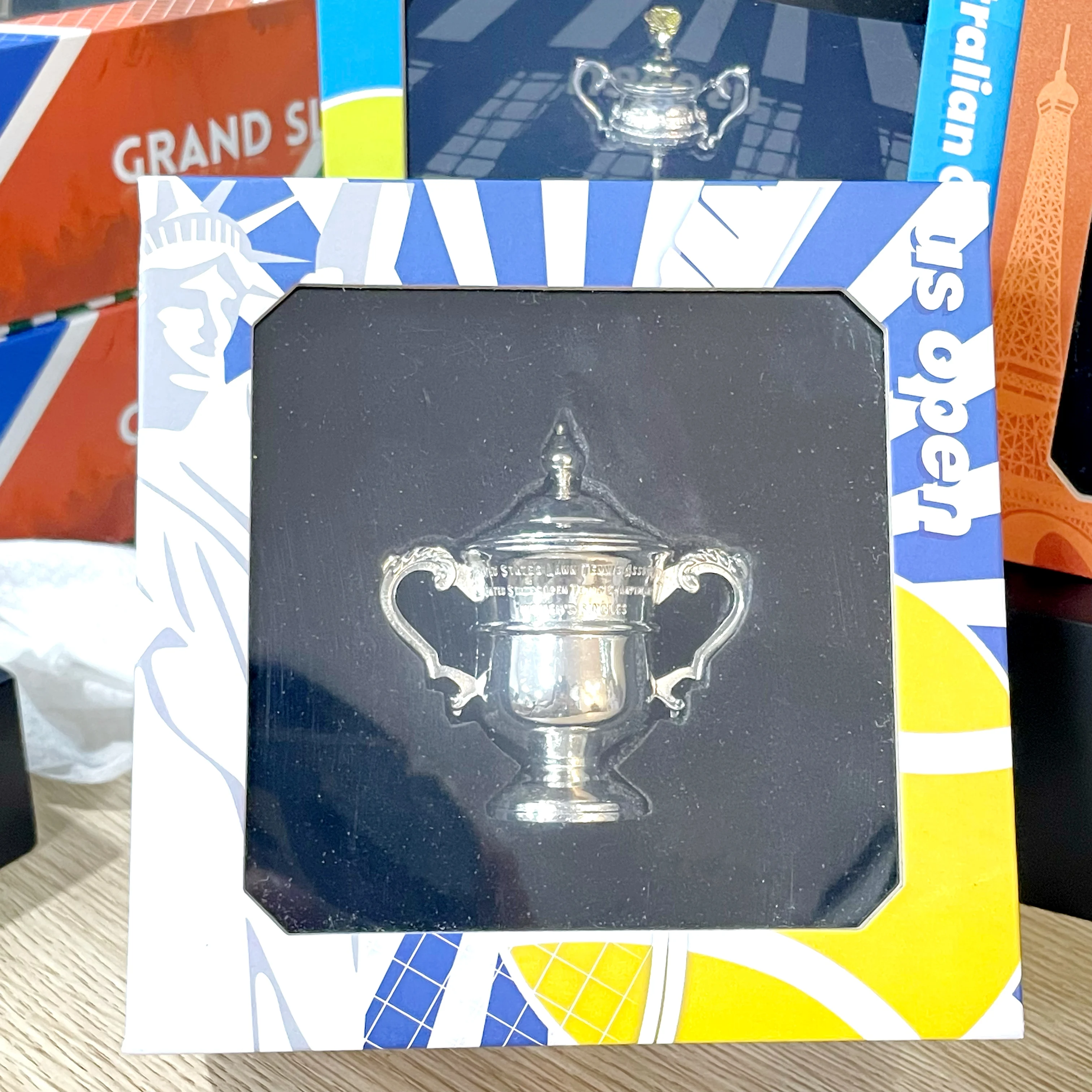 

US Open Women’s Singles Championship Tennis Trophy(Metal 8cm Height)