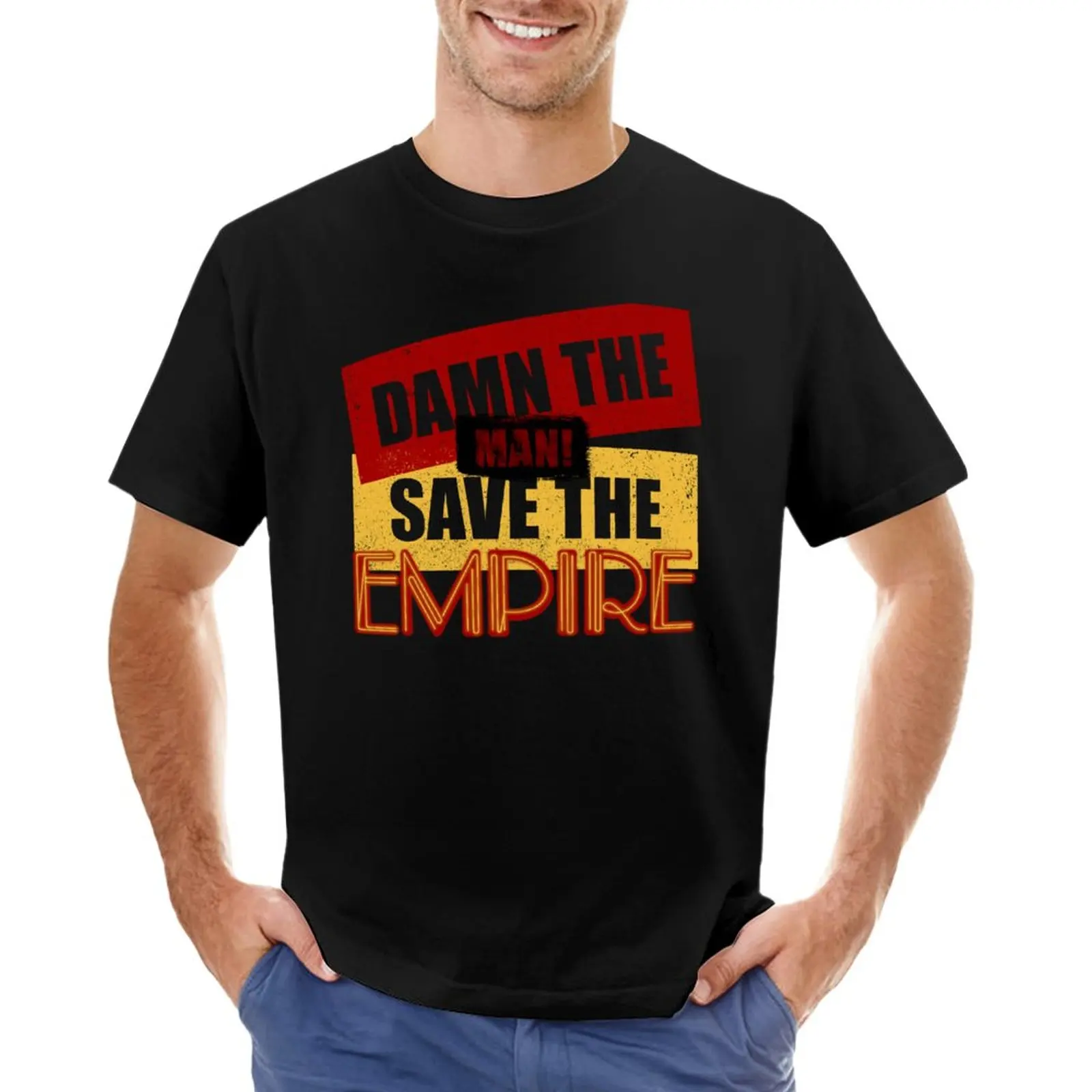 

Damn The Man, Save The Empire - Empire Records T-Shirt cute clothes korean fashion tops mens t shirts