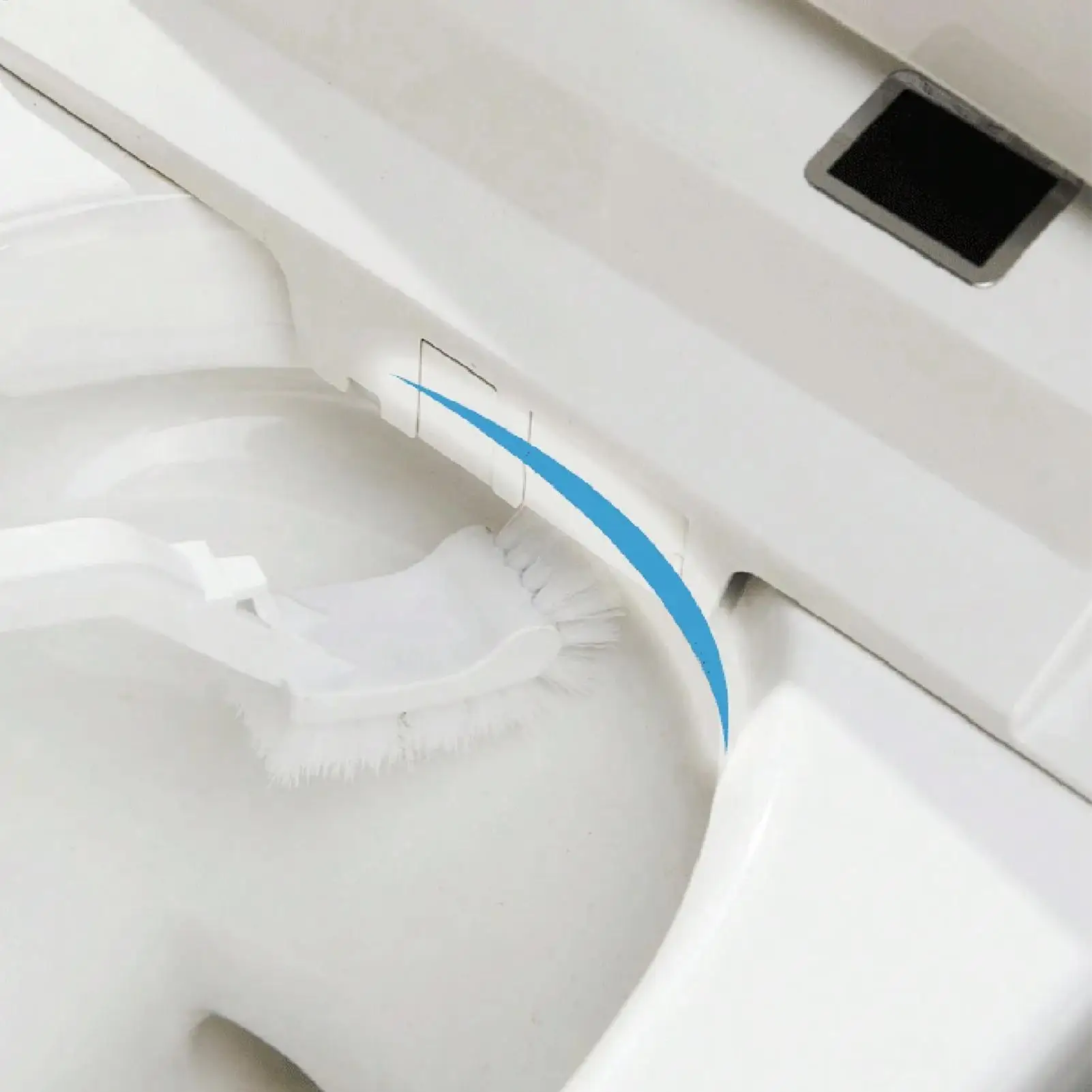 Trash Can For Bathroom Crevice Space Saving Press Trash Can With Toilet Brush Narrow Garbage Can Litter Bin Garbage Container