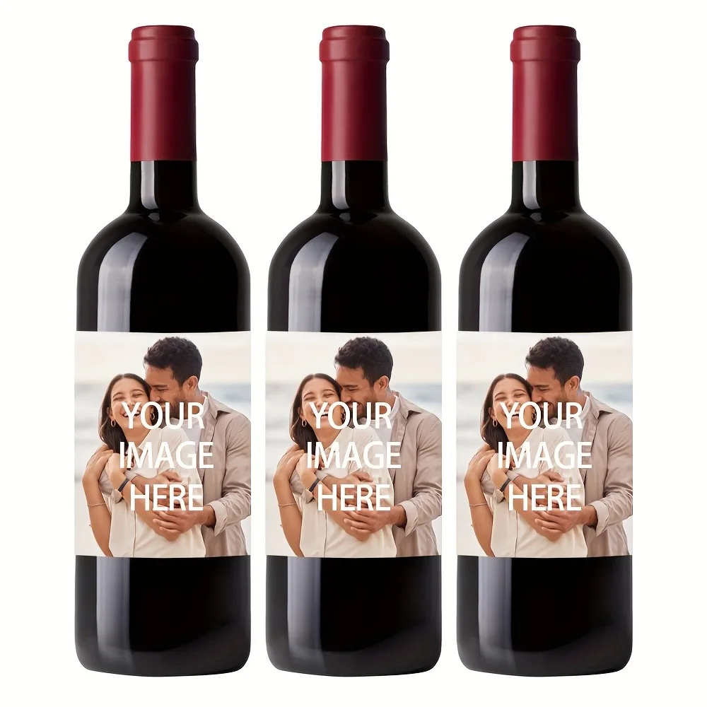 맞춤형 8개 와인 병 스티커, 와인 테이스팅 행사용, 개인 맞춤형 테이스팅 이름, 파티 선물, 병 라벨