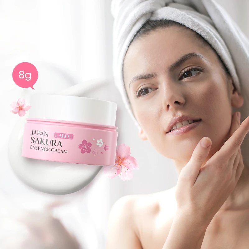 LAIKOU اليابان ساكورا كريم ايسنس إصلاح المضادة للت...