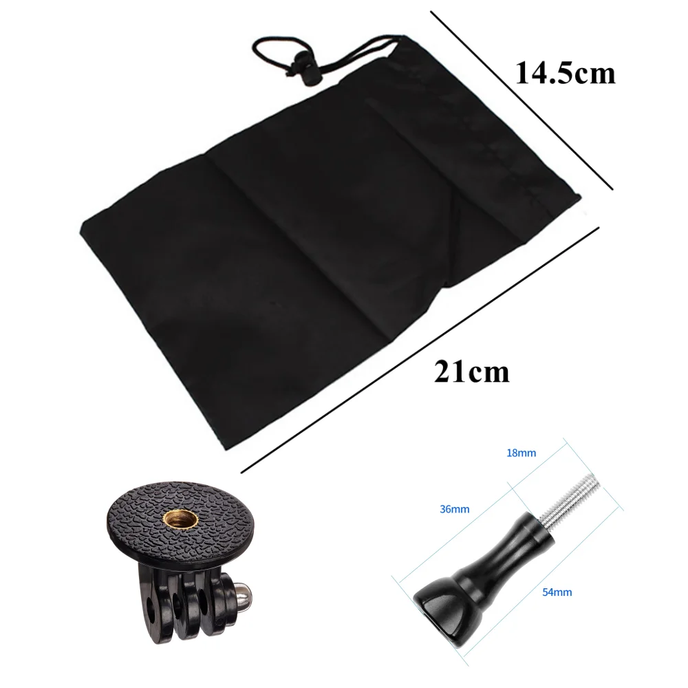 Mini Trépied Flexible Octopus pour GoPro DJI Action - Lot de 3