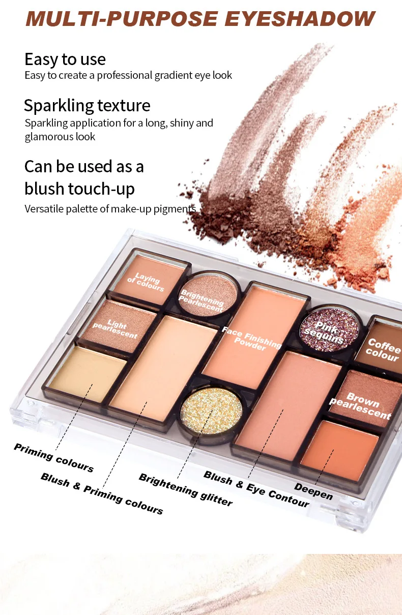 Face Makeup Powder Palette 4