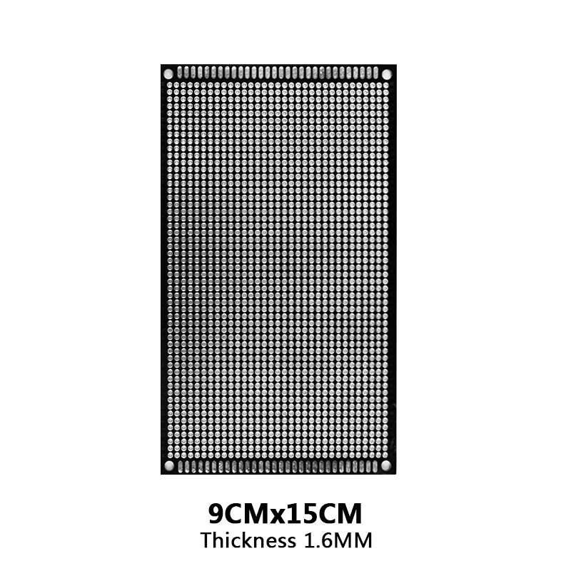PCB Board Prototype Board Black Double Side Circuit Boards 3x7 5x7 7x9 8x12 9x15cm DIY Electronic Kit 5/10PCS
