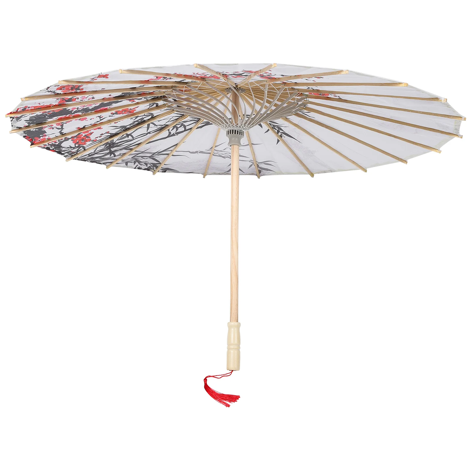 

Oil Paper Umbrella Reusable Decorative Delicate Vintage Makeup Holiday Silk Cloth Photography Prop Cosplay Outfits