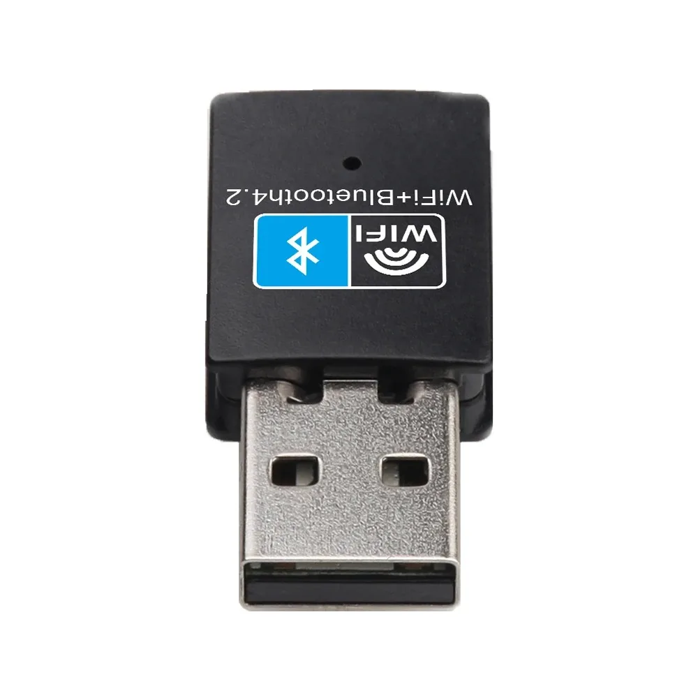 WiFi USB Adapter 150Mbps WiFi Bluetooth-compatible V4.0 Wireless Adapter USB 2.0 Dongle For Desktop Laptop PC