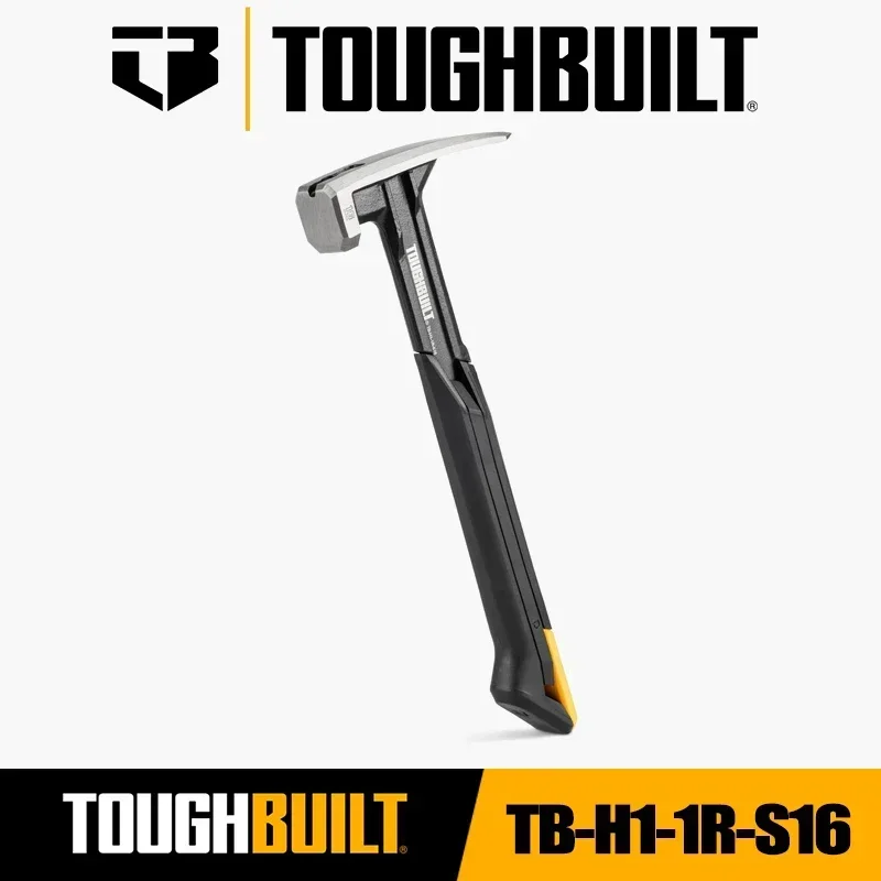 TOUGHBULILT TB-H1-1R-S16 TB-H1-1R-S18 16/18 oz sheep horn hammer integrated hammer industrial hammer woodworking starting hammer 2
