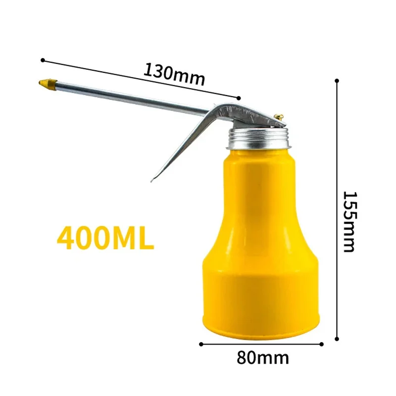 Oil lubrication tool Oiler Lubrication Pump 250-500ml for greasing Transparent Oil Can Plastic Machine