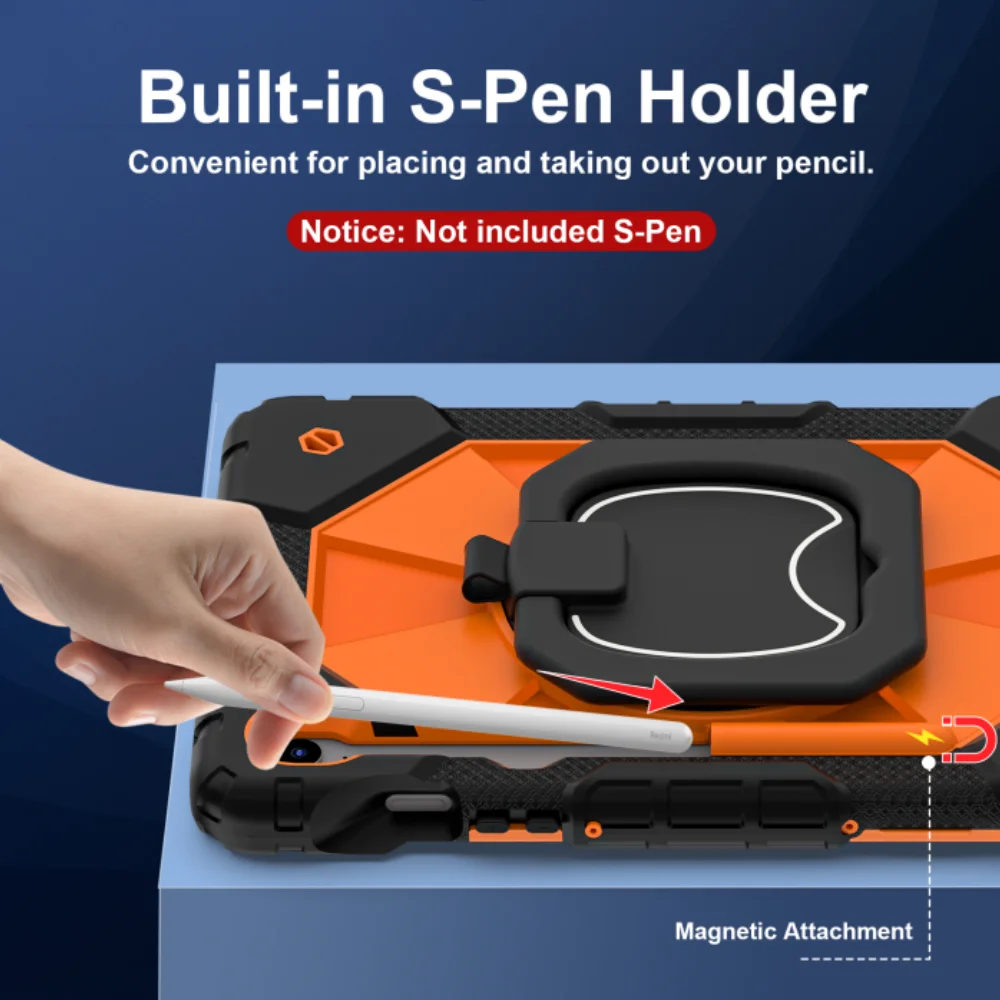 Heavy Duty Tablet Case with Shoulder Strap - Durable Protection