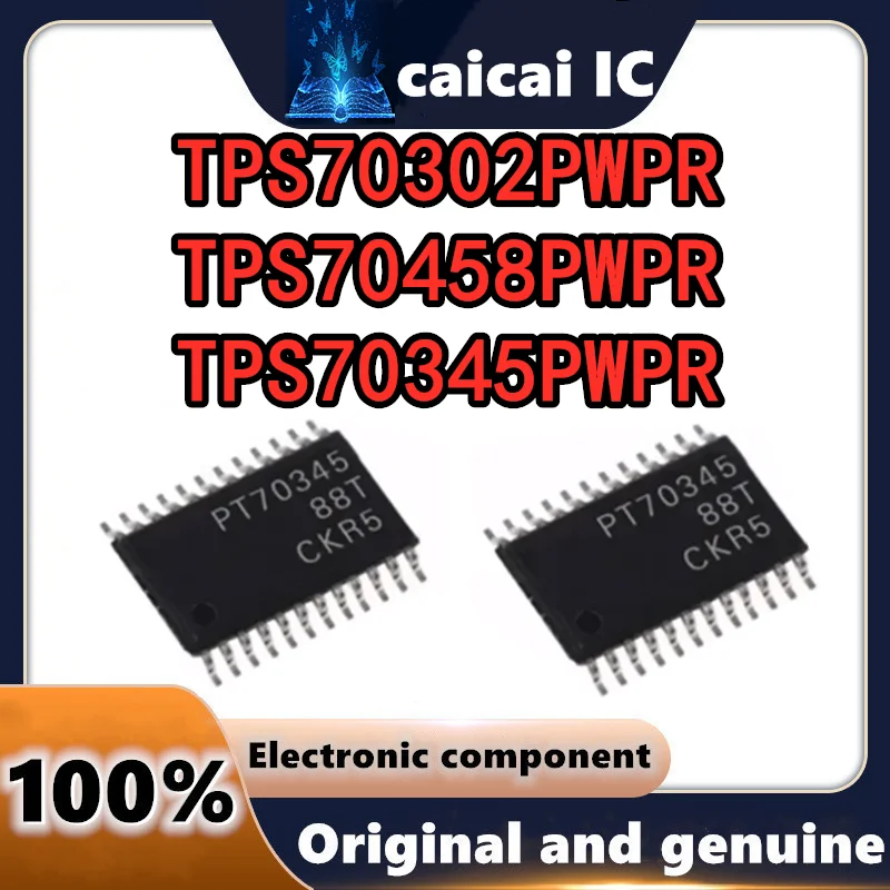 

TPS70302PWPR TPS70345PWPR TPS70458PWPR TPS70302 TPS70345 TPS70458 TPS IC Chip TSSOP-24 100% новый телефон