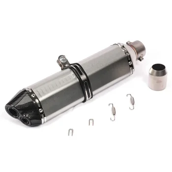 오토바이 배기 파이프 개조 머플러 파이프, Akrapovic XJ6 MT07 09 03 용 모토 DB, 51mm 범용 액세서리