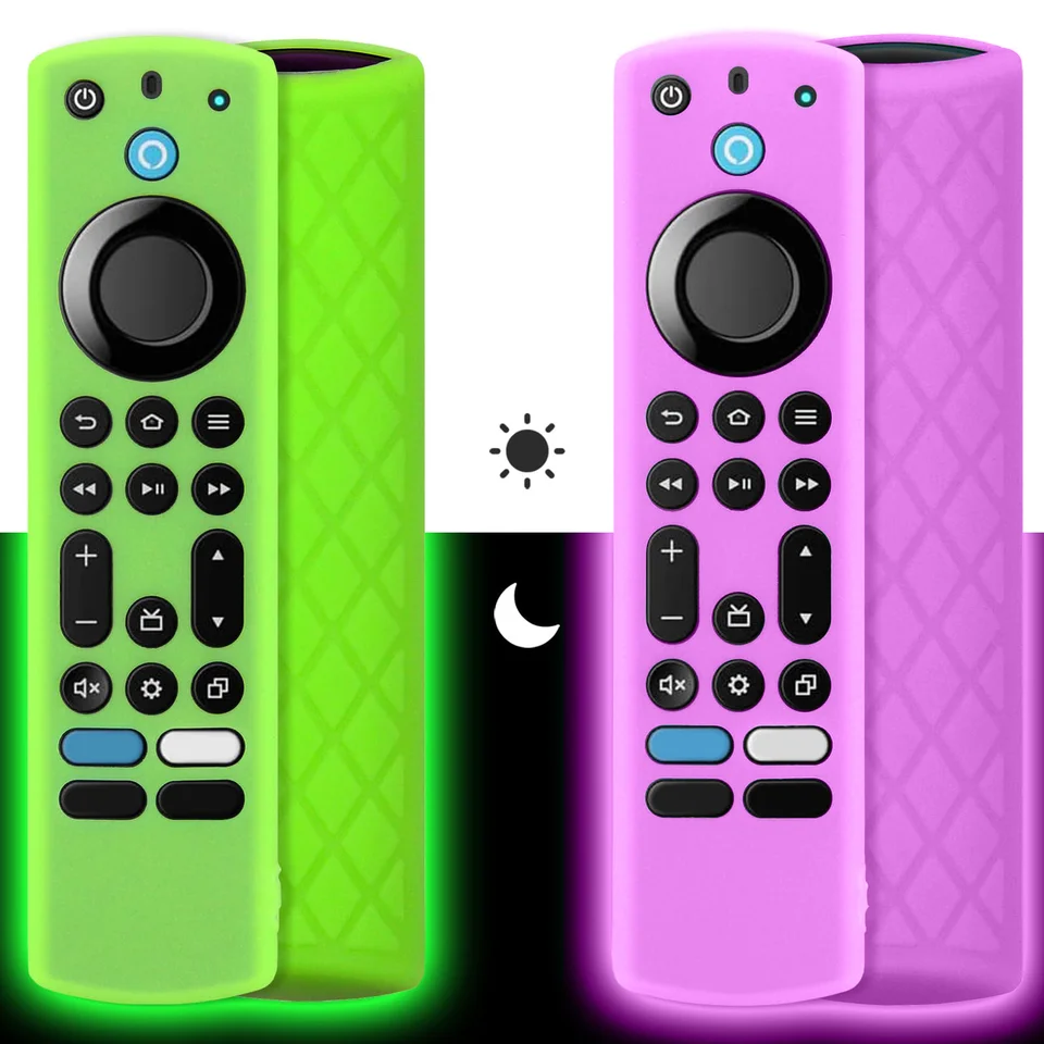 Leuchtende Silikon-Hülle Für Fire TV Fernbedienung – Mit Band & Schutz Vor Stürzen