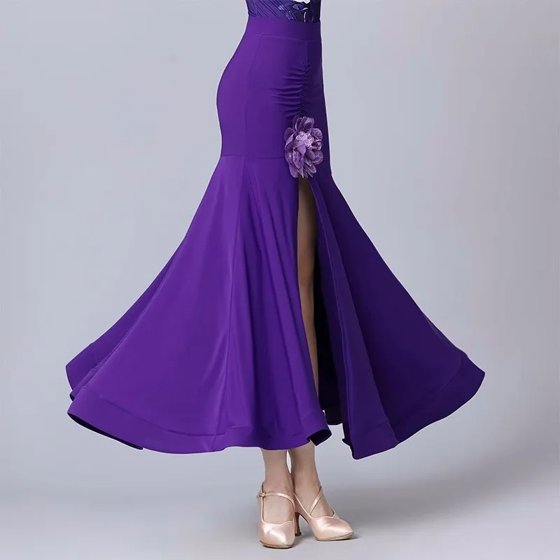 Ballroom Dance Skirts Women Party Modern Dancing Tango Performance Costume National Standard Waltz Clothes