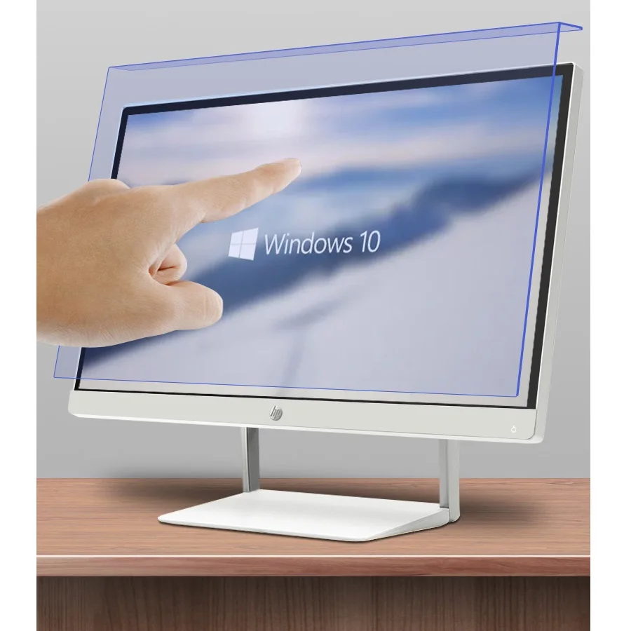 Hanging computer anti-blue light overlay film 16:9 screen ratio 24 inch computer screen eye protection film desktop mon