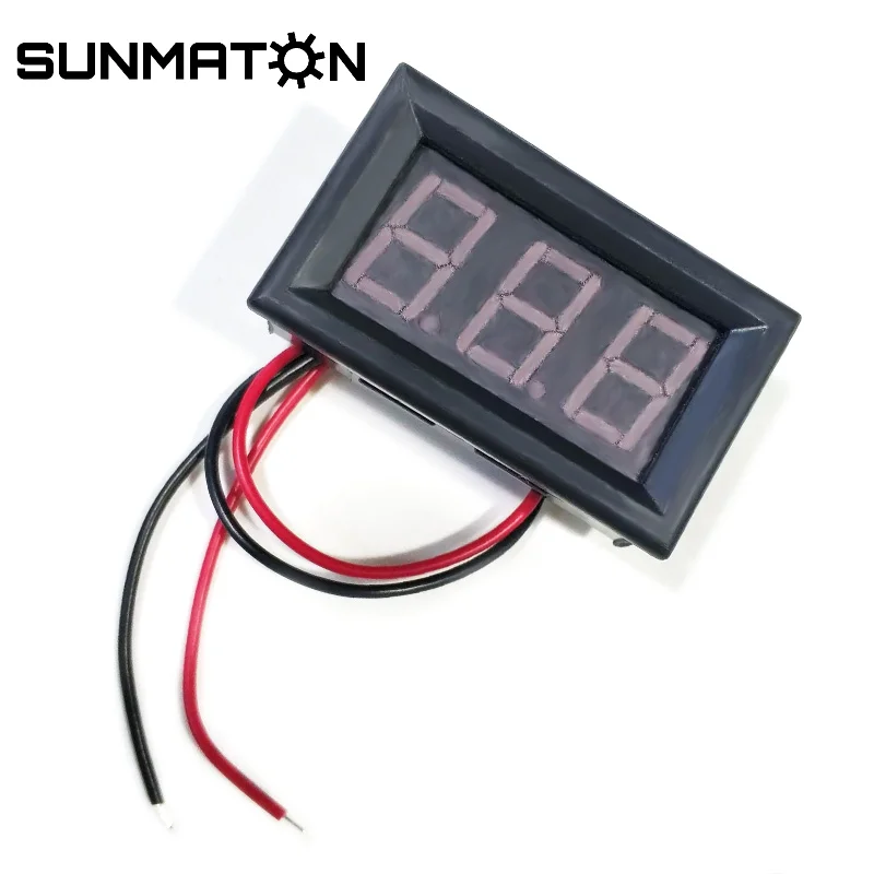 

Two-Wire DC4V-120V 0.56 Inch Mini Red Green Blue LED Digital Display Voltmeter