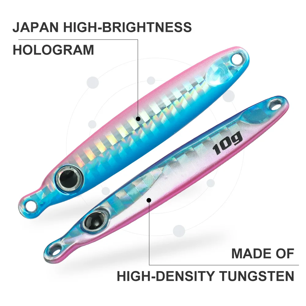 Jiggingpro ֽ , ٴ ,  ĳ ũ , ݼ ,  , 10g, 15g, 25g, 30g, 40g, 60g