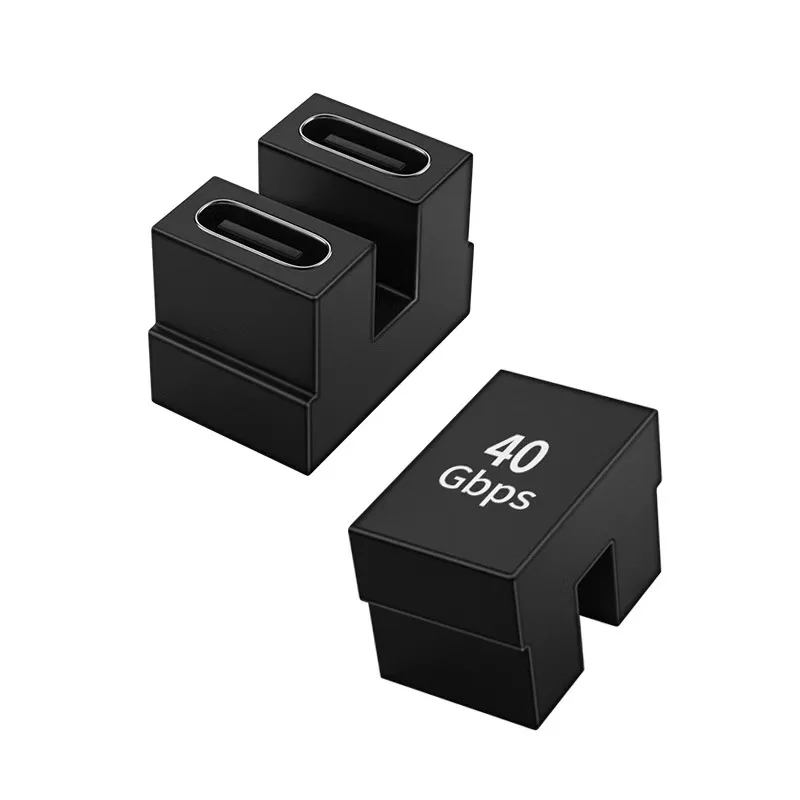 8K 60Hz 100W USB 4.0 PD Charger Connector with High-Speed OTG U-Shape Adapter