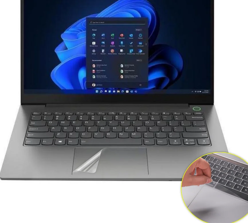 Matte Touchpad Pellicola Protettiva Sticker Protector Touch Pad Per Hp Elitebook X360 835 G10 / 835 G9 / Elitebook 830 G10 G9 G8