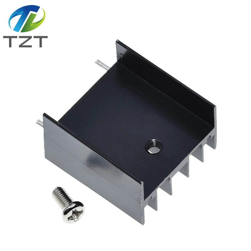 Kühlkörper 25x24x16mm, Aluminium-Radiator mit 25*24*16mm Metall-Schlitzkühlung für Chips 25mmx24mmx16mm – Detail 6