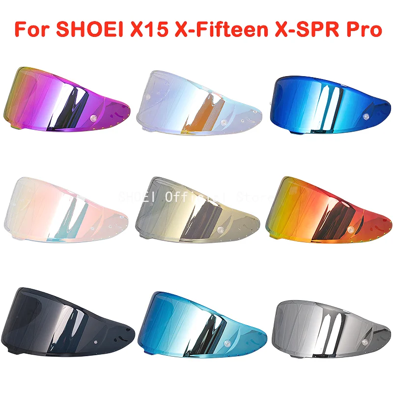 Lente Per Casco Moto Anti-Uv Custodia Per Lenti Con Visiera Per Pc Per Shoei X15 X-15Th X-Spr Pro Lente Per Specchietto Con Visiera Per Casco Integral