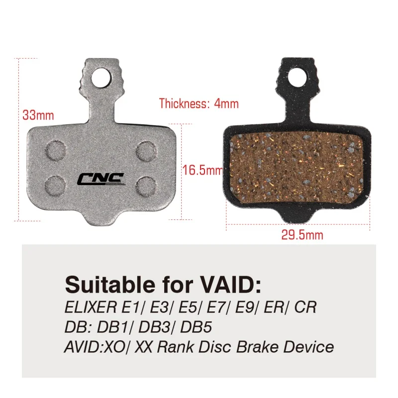 thumbnail image 2 of Oxford Disc Brake Pads For Avid Elixir | H S White & Son Ltd 2 of 12